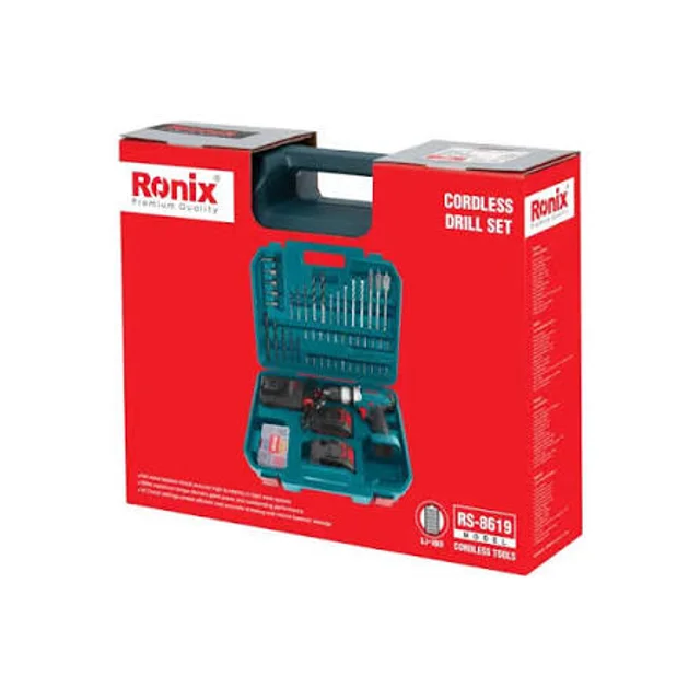 کیت دریل شارژی چکشی RS-8619